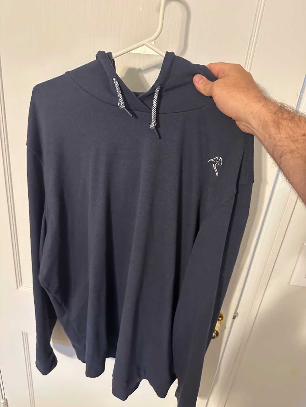 Rhoback 2XL navy blue hesi performance hoodie